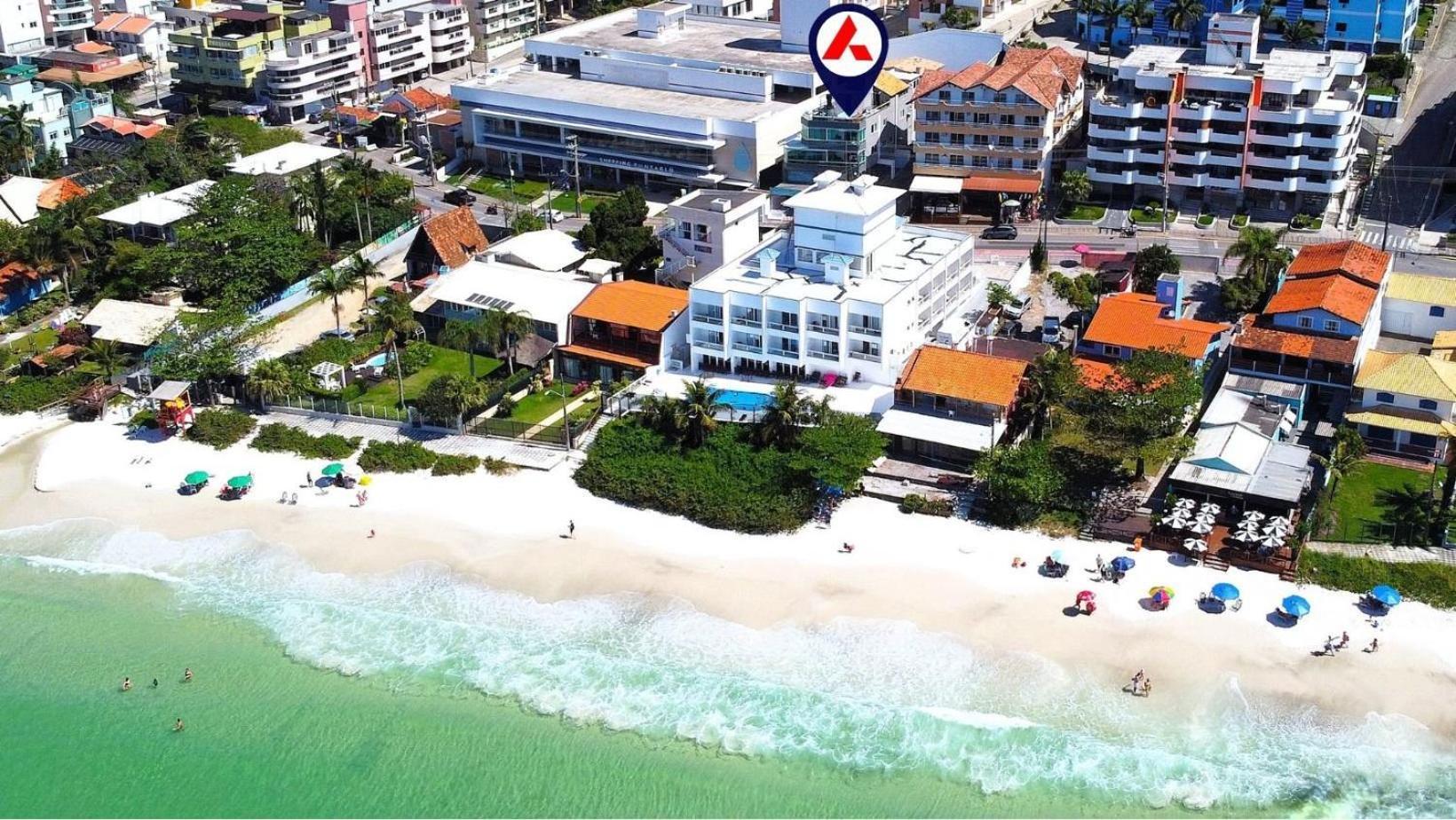 1006 - Apartamento Com Vista Para O Mar بومبينهاس المظهر الخارجي الصورة